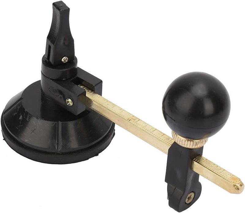 Alloy Glass Cutter With Suction Cup Adjustable For Circles Up To 31 5 Inch Diameter - Image 1
