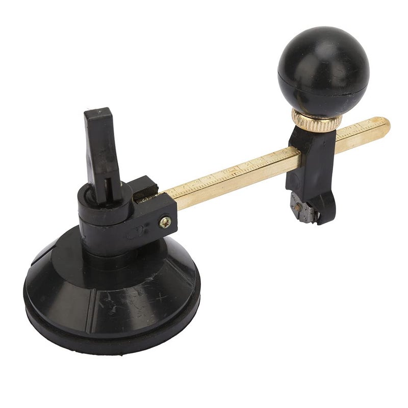 Alloy Glass Cutter With Suction Cup Adjustable For Circles Up To 31 5 Inch Diameter - Image 3