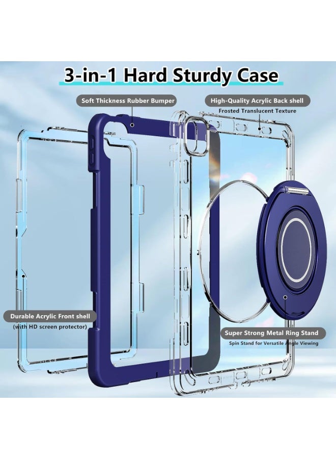 Metal Rotating Stand for iPad Pro 11 inch 2024 – 360° Adjustable Aluminum Alloy Tablet Holder, Heavy Duty Desktop Stand for iPad Air, iPad Mini, iPad 10th Gen, Adjustable Angle Mount for Home, Office, Studio - Image 5