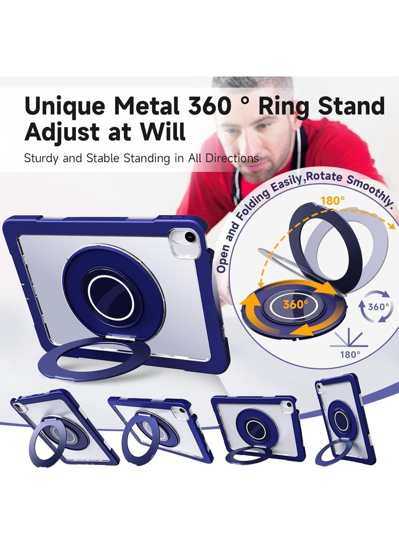 Metal Rotating Stand for iPad Pro 11 inch 2024 – 360° Adjustable Aluminum Alloy Tablet Holder, Heavy Duty Desktop Stand for iPad Air, iPad Mini, iPad 10th Gen, Adjustable Angle Mount for Home, Office, Studio - Image 4