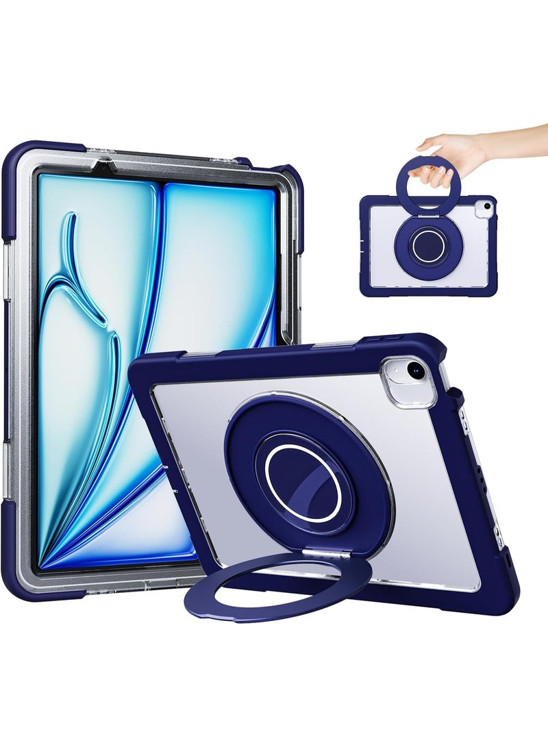 Metal Rotating Stand for iPad Pro 11 inch 2024 – 360° Adjustable Aluminum Alloy Tablet Holder, Heavy Duty Desktop Stand for iPad Air, iPad Mini, iPad 10th Gen, Adjustable Angle Mount for Home, Office, Studio - Image 1