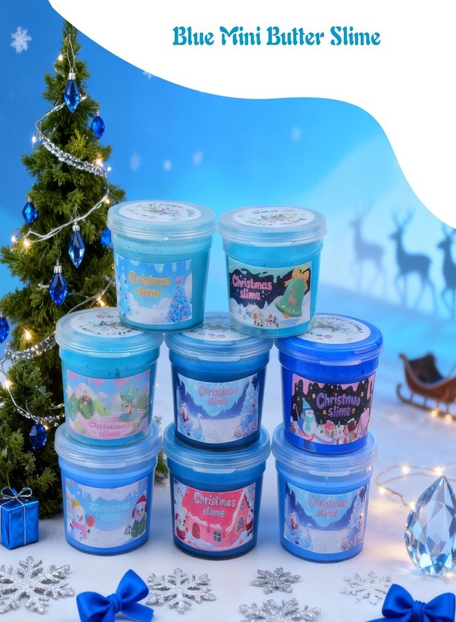 NiuSphere 48-Pack Mini Christmas Butter Slime, Festive Scented Putty for Kids, Non-Sticky & Soft Texture, Stocking Stuffers for Xmas Party Favors, Stress Relief Toys (Assorted Holiday Designs) - Image 4
