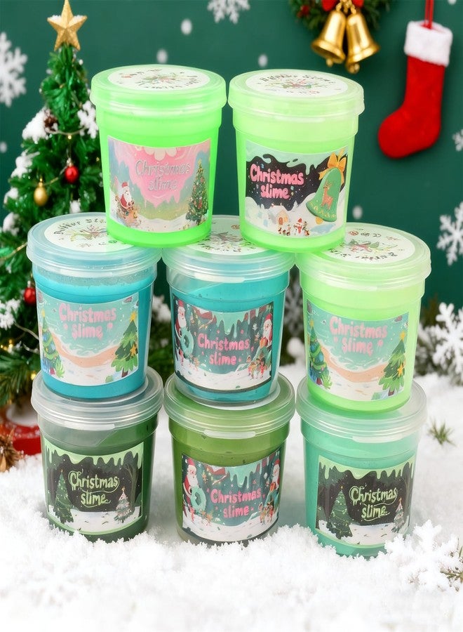 NiuSphere 48-Pack Mini Christmas Butter Slime, Festive Scented Putty for Kids, Non-Sticky & Soft Texture, Stocking Stuffers for Xmas Party Favors, Stress Relief Toys (Assorted Holiday Designs) - Image 3