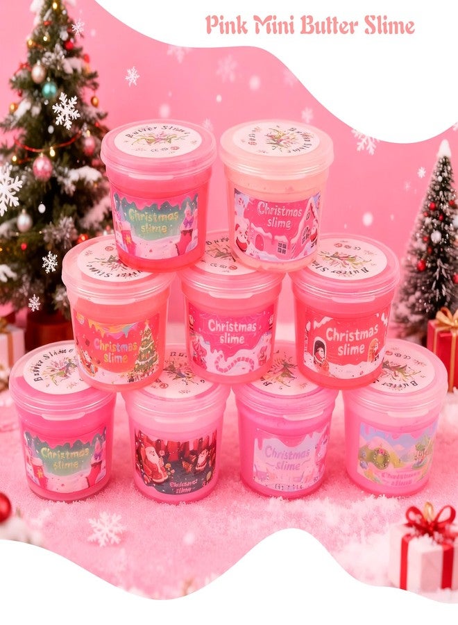 NiuSphere 48-Pack Mini Christmas Butter Slime, Festive Scented Putty for Kids, Non-Sticky & Soft Texture, Stocking Stuffers for Xmas Party Favors, Stress Relief Toys (Assorted Holiday Designs) - Image 2
