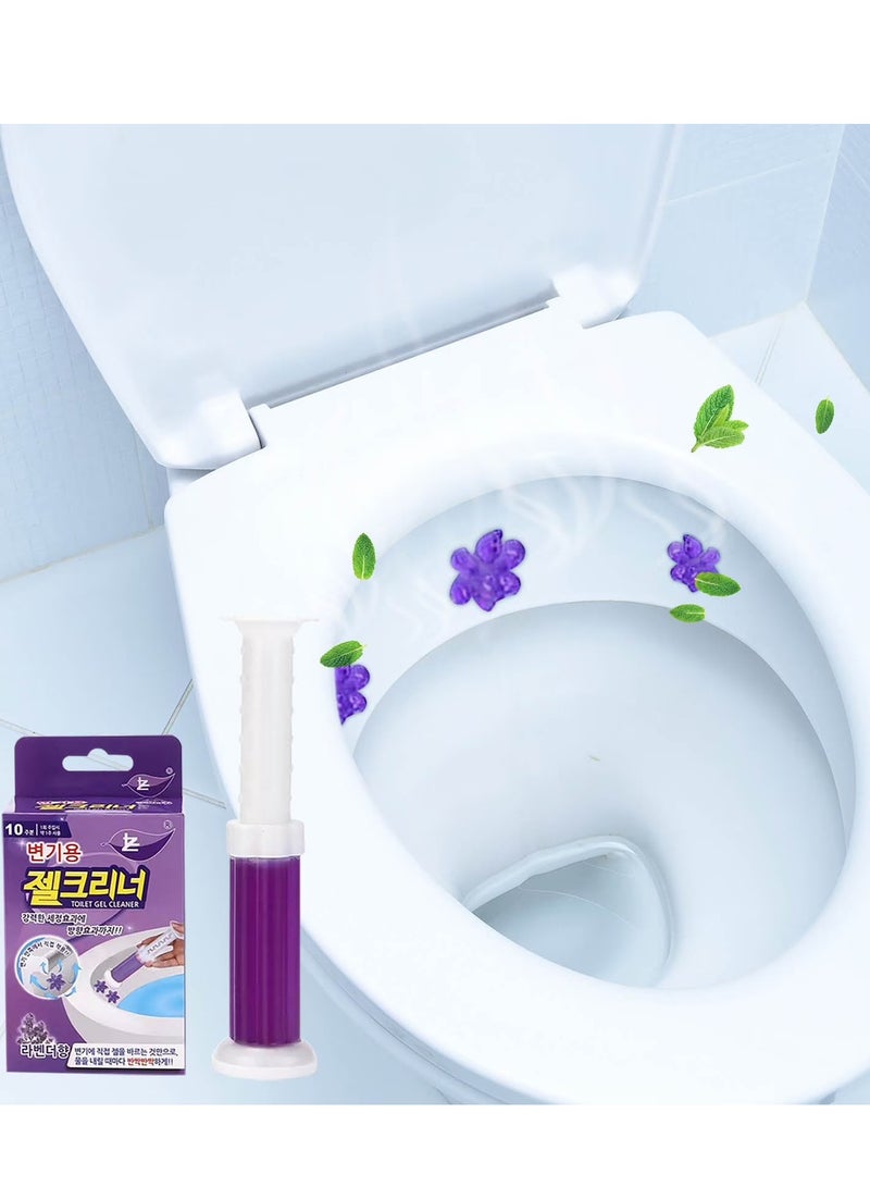 Floral scented toilet gel cleaner, 120ml. A descaler and odor remover for a clean bathroom. Long-lasting freshness. Easy to use. 12 flower gels per bottle. The smell of roses - Image 5