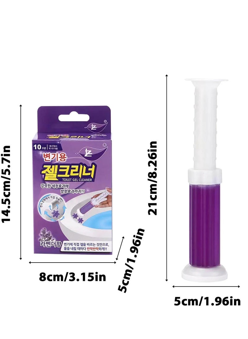 Floral scented toilet gel cleaner, 120ml. A descaler and odor remover for a clean bathroom. Long-lasting freshness. Easy to use. 12 flower gels per bottle. The smell of roses - Image 2