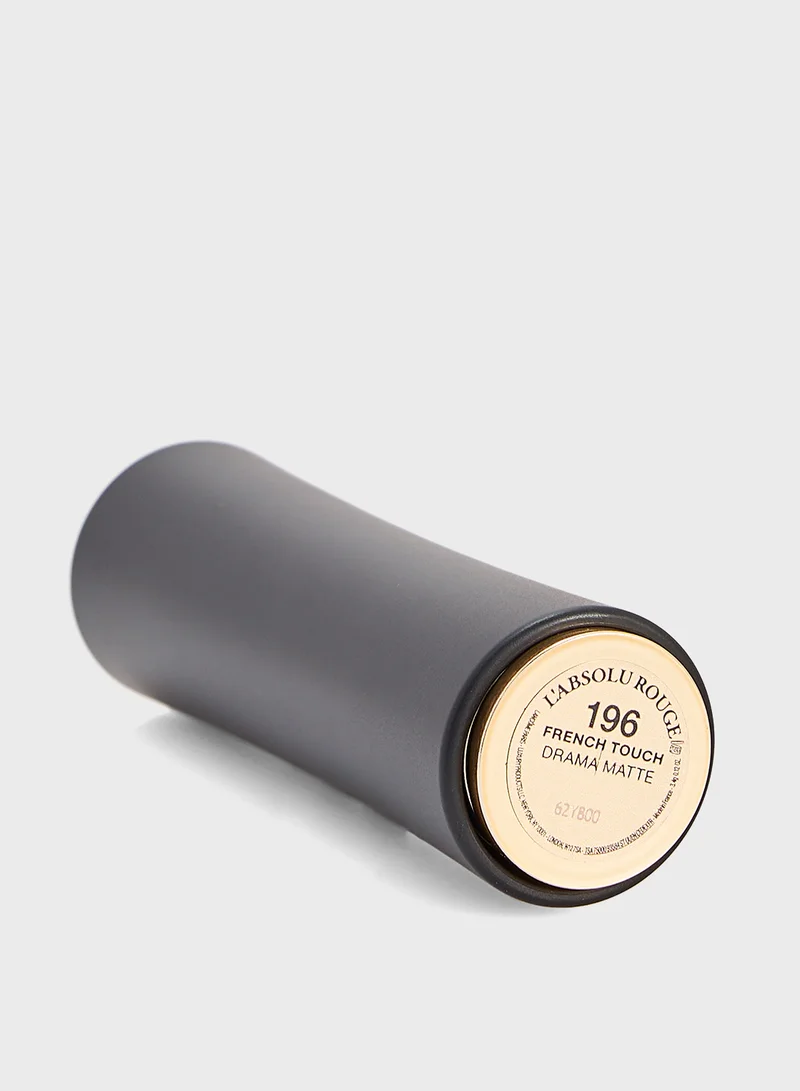 LANCOME L'Absolu Rouge Drama Matte Lipstick 196, 3.4Gm
