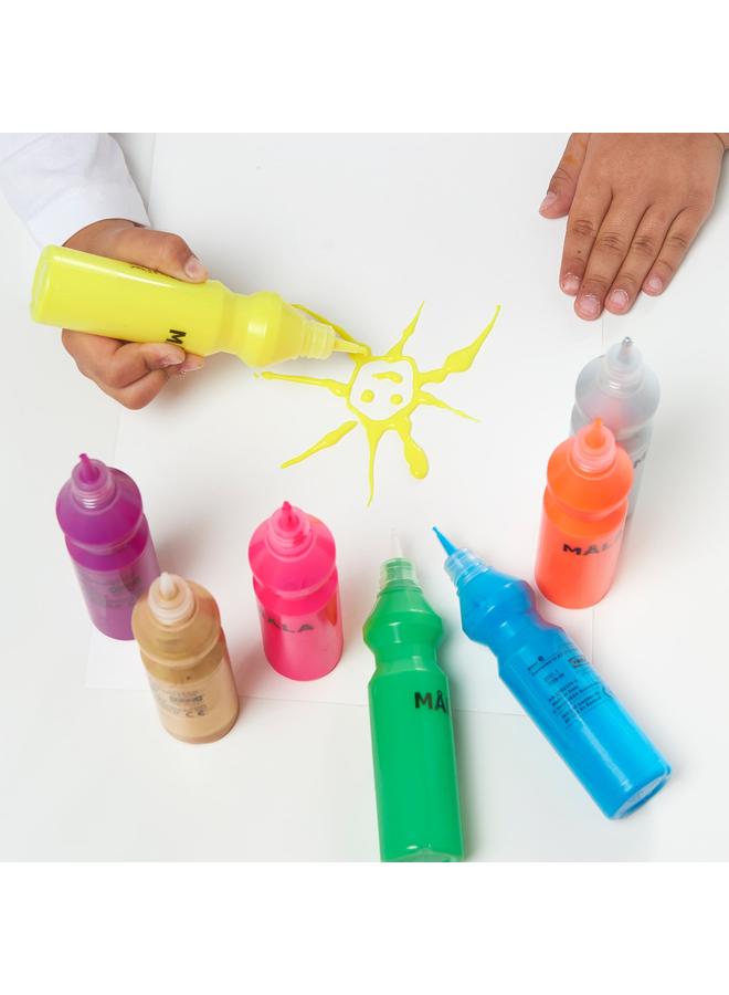 زبون طلاء فلوري/لامع، ألوان مختلطة - Image 2