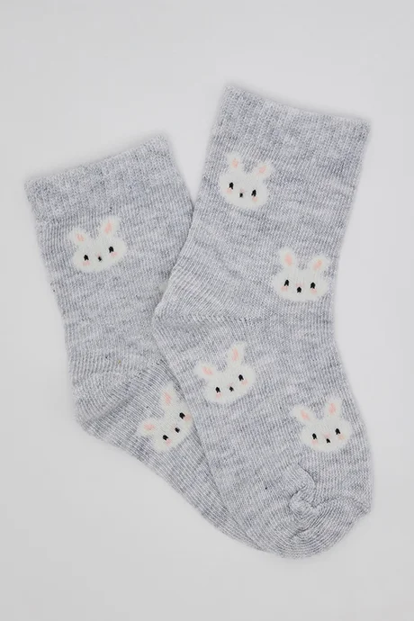 أر أند بي 3 Pack Printed Crew Socks