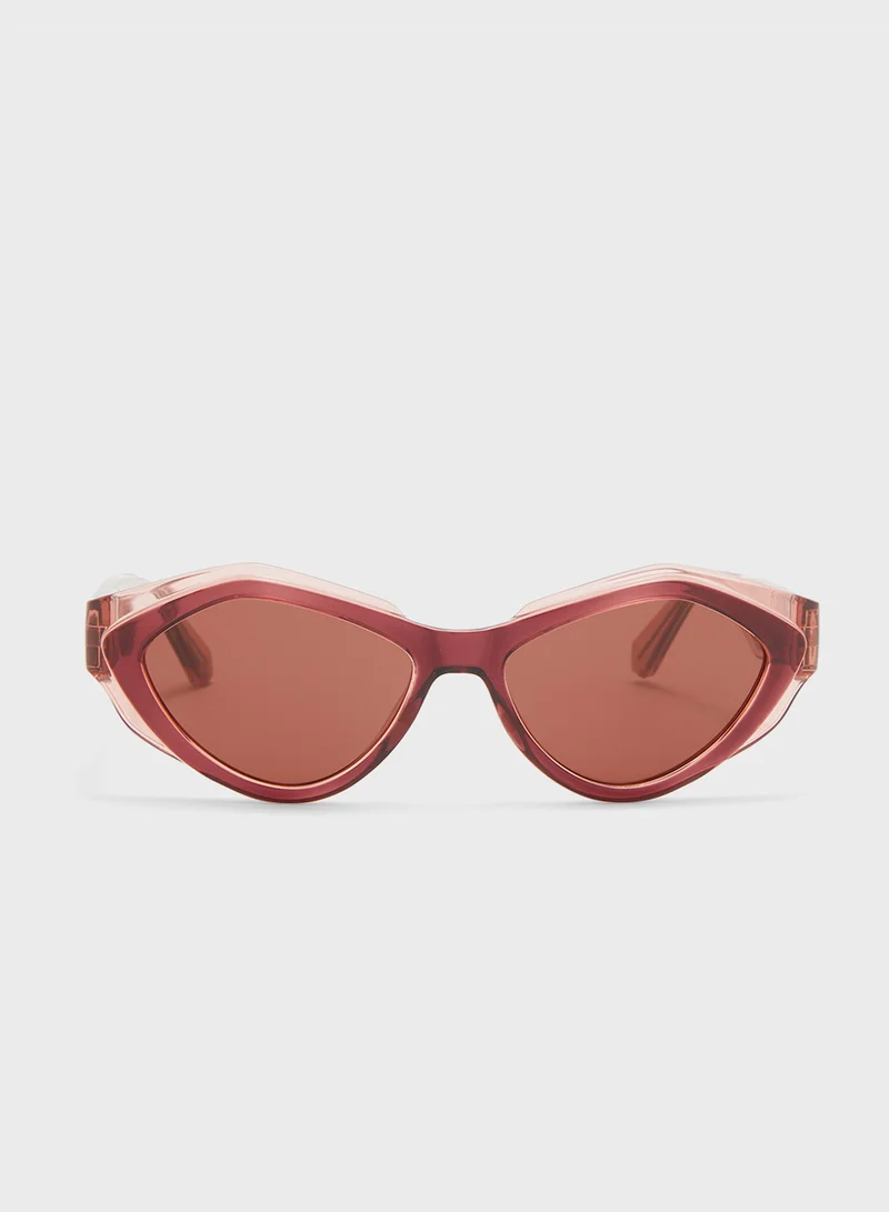 Calvin Klein Jeans Modified Rectangle Sunglasses