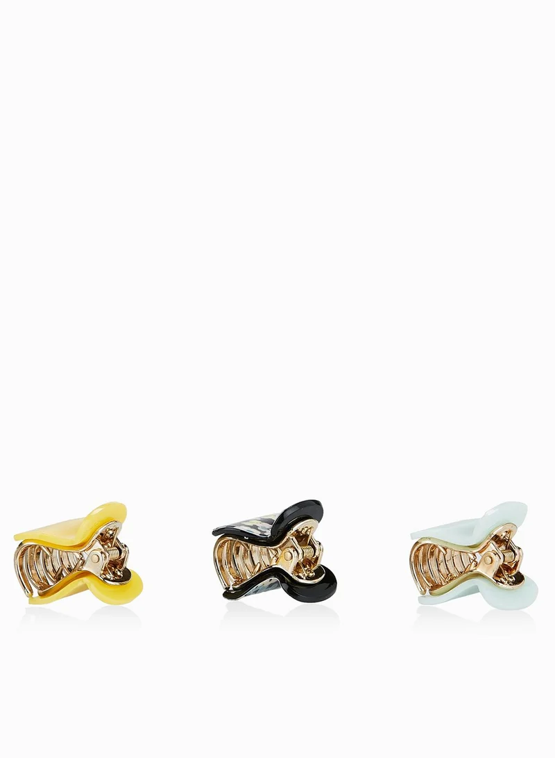 NEW LOOK Sunshine Floral Hair Clips