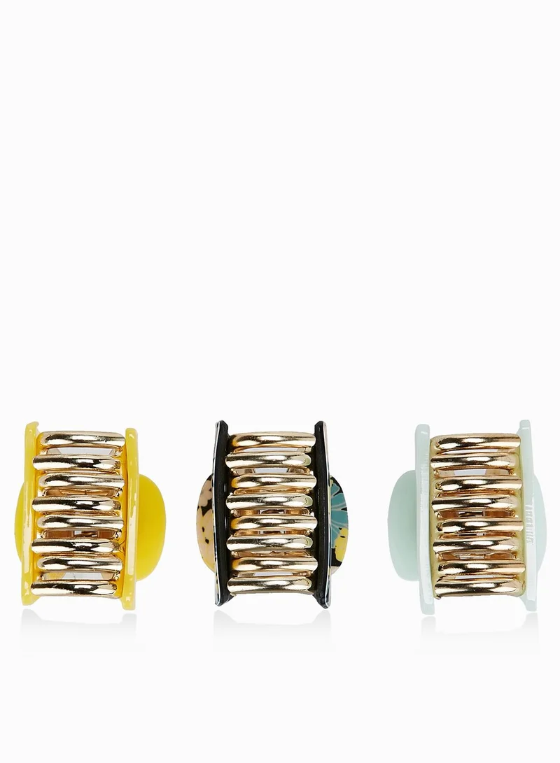 NEW LOOK Sunshine Floral Hair Clips