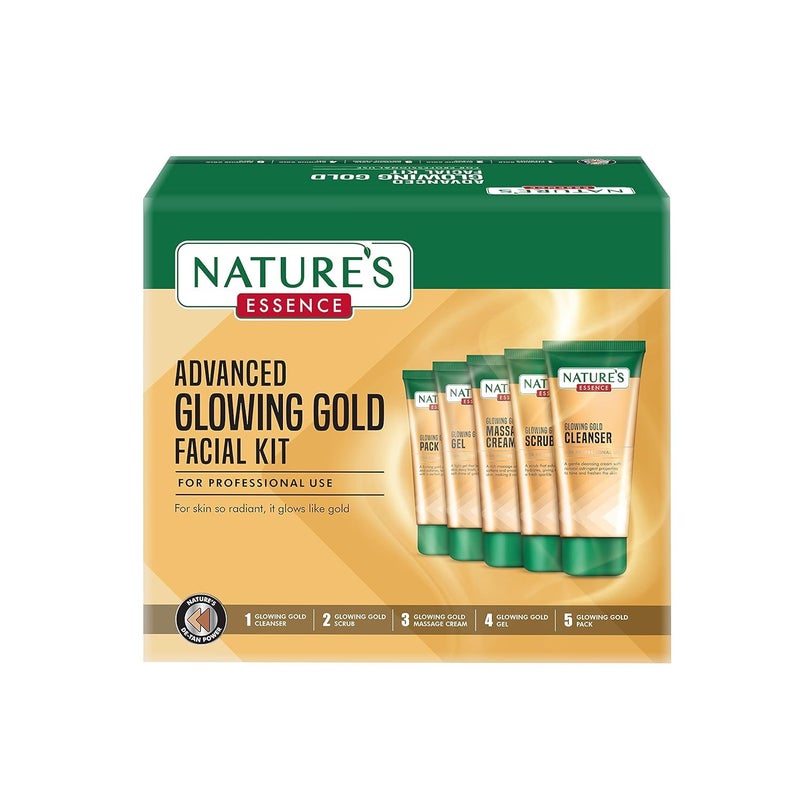 Nature's Essence Natures Essence Glowing Gold Facial Kit 500G