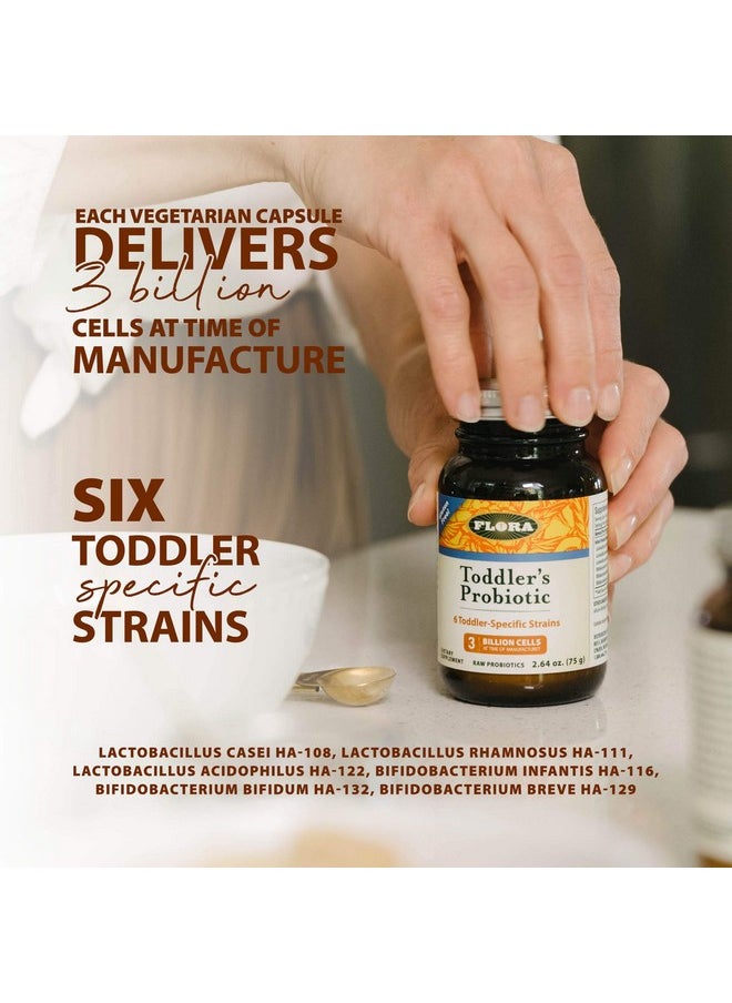Flora Toddler Blend Probiotic 3 Billion Cfu Raw Sixinfant & Toddler Specific Strains Lactobacillus Tastefree Dissolves Easy Aids Constipation And Immunity 2.64Oz. Powder  - Image 3