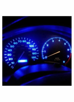 Y&D 20 Pack Replacement Led Bulb Dash Lights 3SMD Super Bright T5 2721 37 286 Wedge PC74 Twist Socket Automotive Instrument Panel Gauge Light Kits Cluster Shift Indicator Interior Bulbs  - Image 4