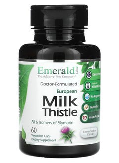 Emerald Laboratories European Milk Thistle 60 Vegetable Caps 