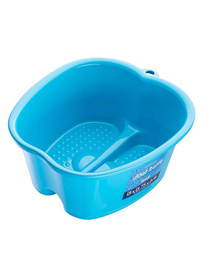 Mantello Foot Bath, Extra Large, Foot Soaking Tub - Pedicure Bowl - Foot Soak Tub (Blue) - Image 1