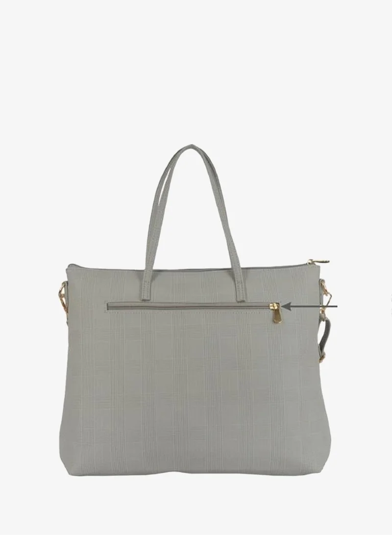 Baggit Grey Women Grey Laptop Handbag Large Size | Ladies Office Work Sling Bag for Women | Best Price UAE