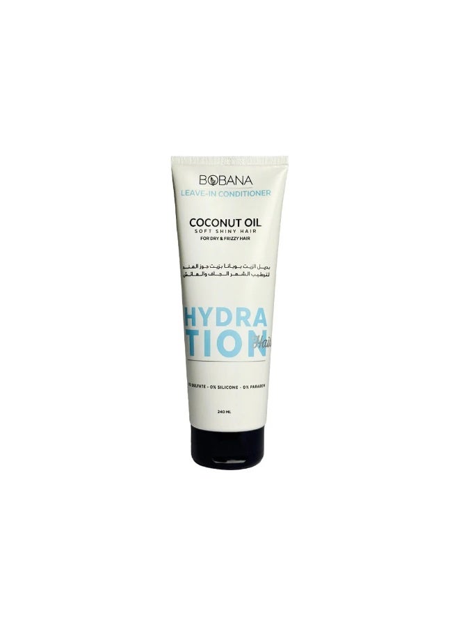 Bobana Leave-in Conditioner With Coconut Oil 240ML