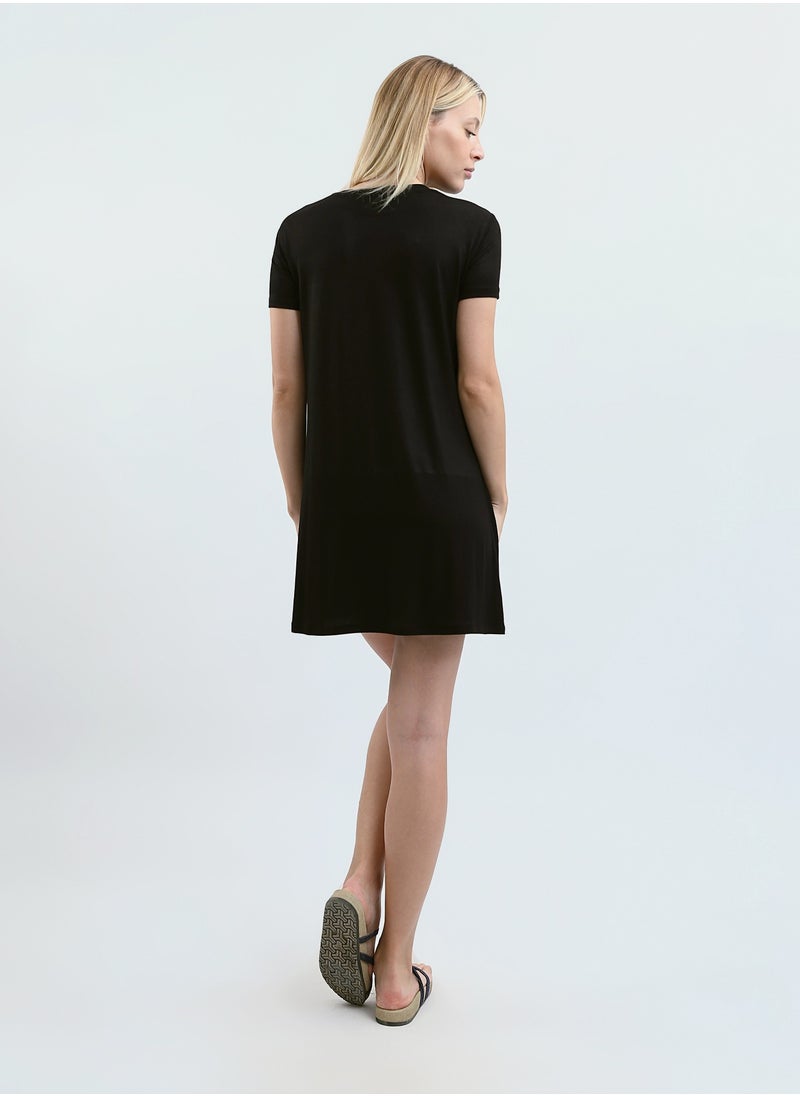 Mesery - Sleepshirt Cotton Short Sleeves Printed - Image 1