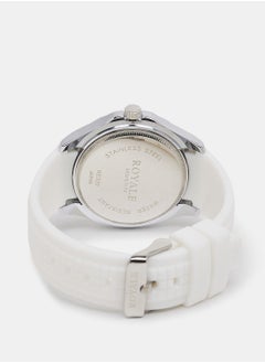 Royale Royale Executive Men's Rubber Strap Arabic Watch  - Image 2