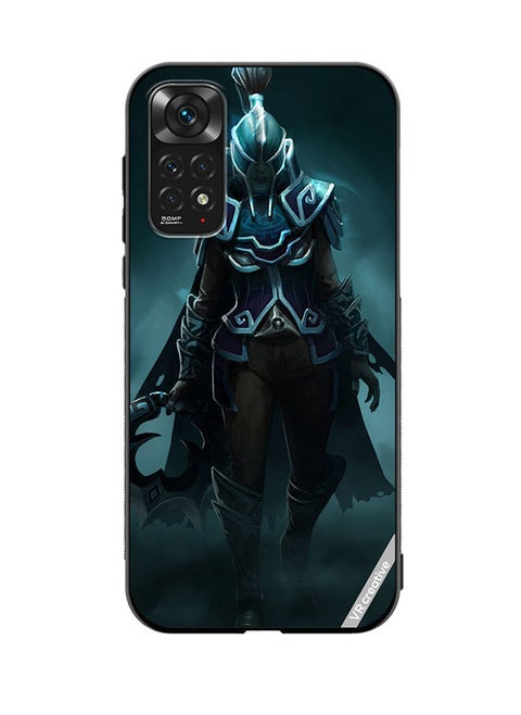 Protective Case Cover For Xiaomi Redmi Note 11 Phantom Assassin, Dark Wraith Set, Dota 2 Design Multicolour
