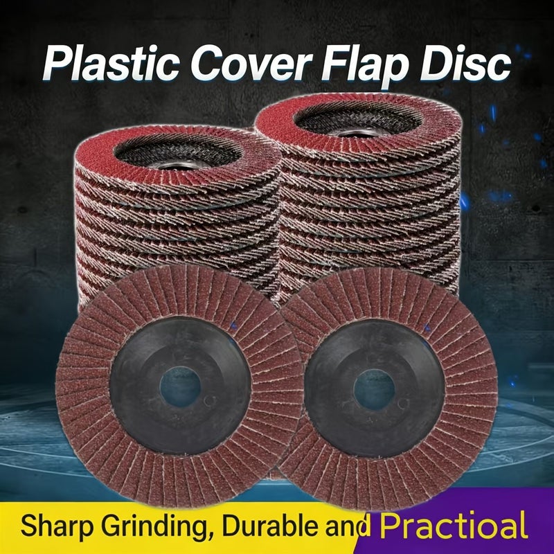 10 Pack 60 Grit 4 Inch Diamond Grinding Wheels For Rust Removal Angle Grinder - Image 5