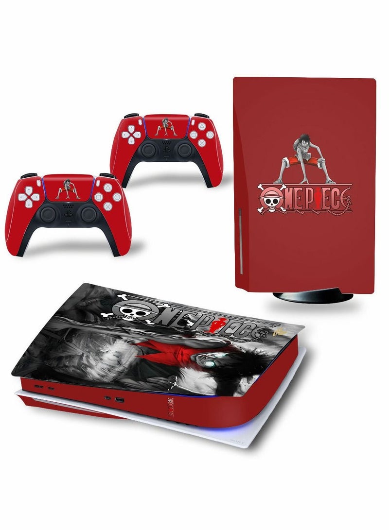 Skin for PlayStation 5 Disc Edition, Sticker for PS5 Vinyl Decal Cover for Playstation 5 Controller - Image 1