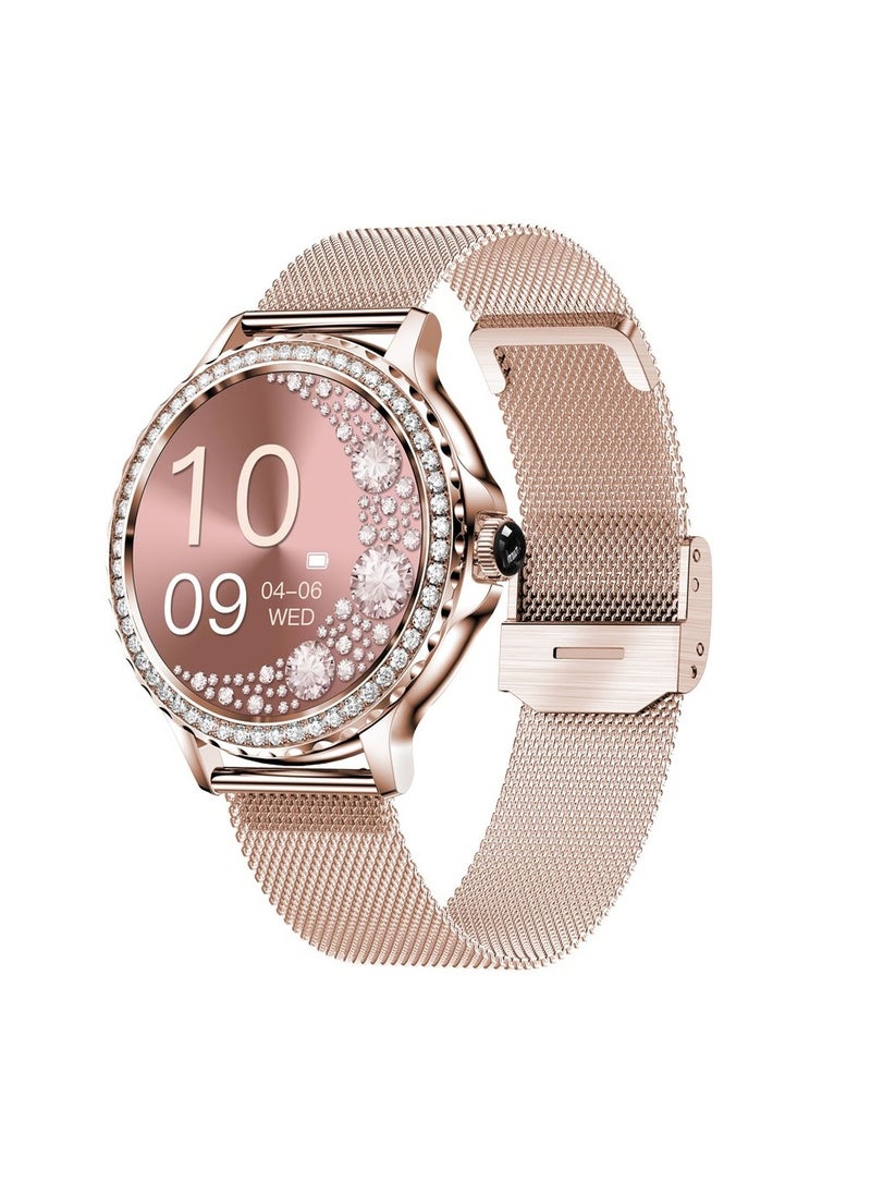 Generic - Women's Smart Watch 1.3 Inch Touch Screen Blood Pressure Oxygen Tracker Health Tracker for Women - Image 1