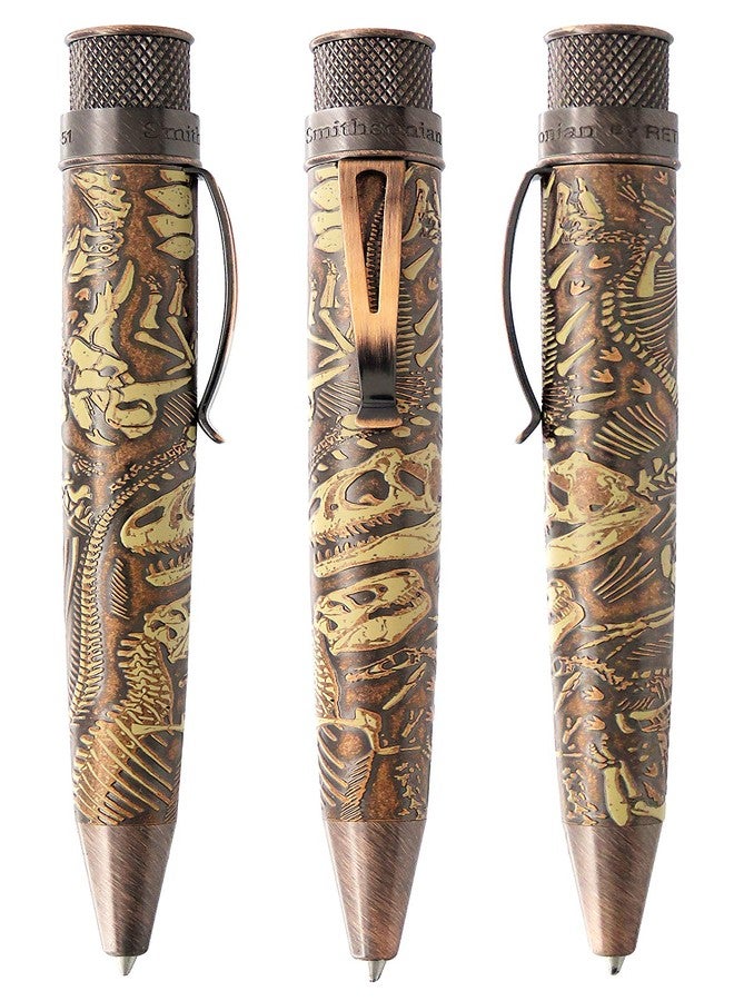 Retro 51 Tornado Smithsonian Rollerball Pen - Dino Fossil - Image 2