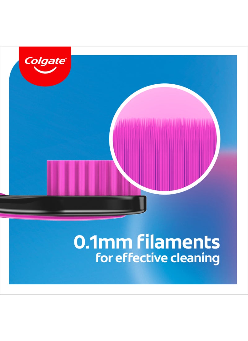 Colgate Ultra Soft & Dense Bristles Design Toothbrush 2 Pcs - Image 3