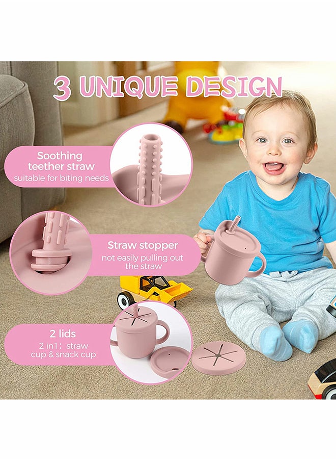 Excefore - 2 In 1 Toddlers Sippy Cup And Snack Container - Image 1