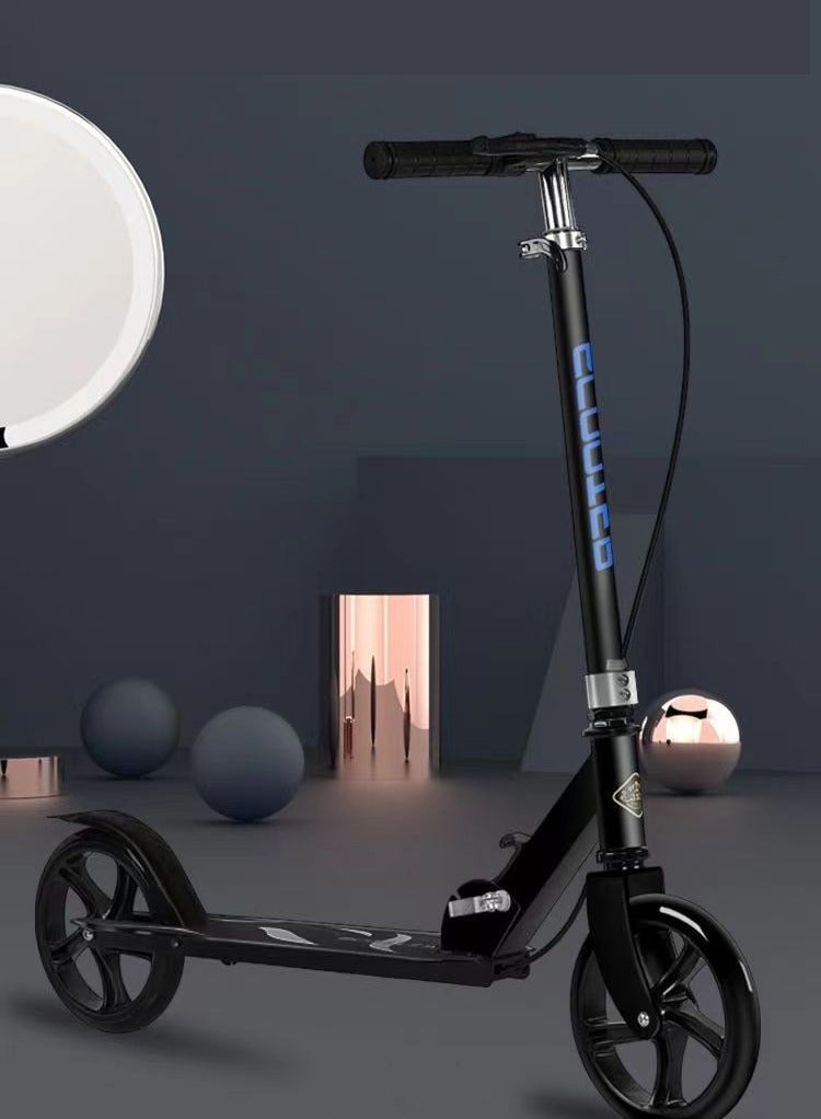 Beauenty Foldable Dual Brake System Scooter Commuter Scooter Skateboard - Image 4