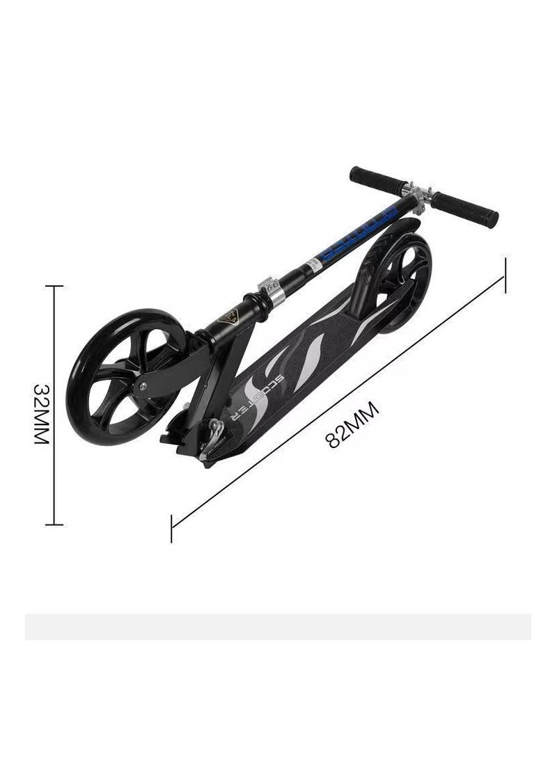 Beauenty Foldable Dual Brake System Scooter Commuter Scooter Skateboard - Image 5