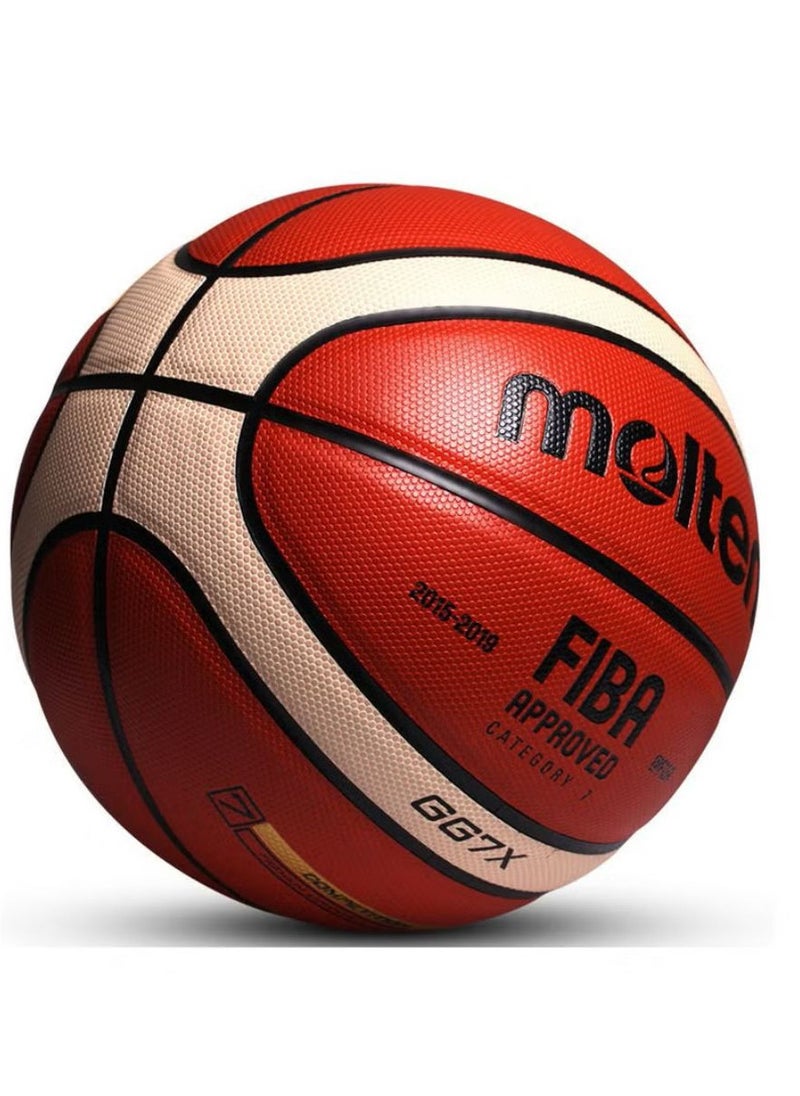 FIBA Approved Authentic Leather Basketball 7