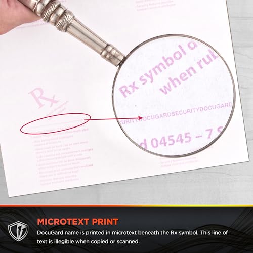 DocuGard Medical Security Papers, 24 lb Bond Weight, 8.5 x 11, Blue, 500/Ream - Image 5