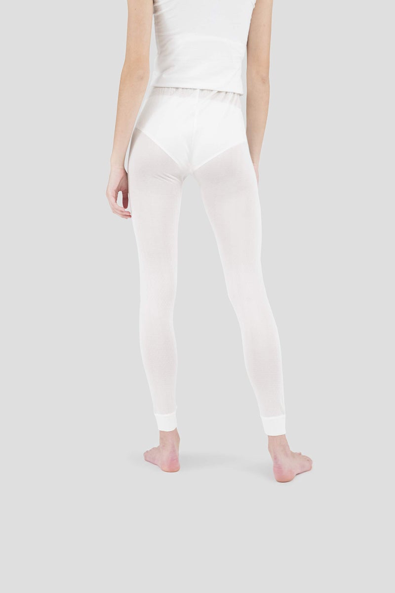 Terramar Women's Thermasilk Pointelle Pant, Natural, X-Small - Image 3