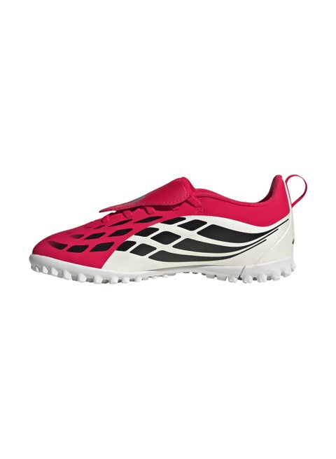 Predator Club Fold-Over Tongue Elastic Laces Turf Football Shoes Kids
