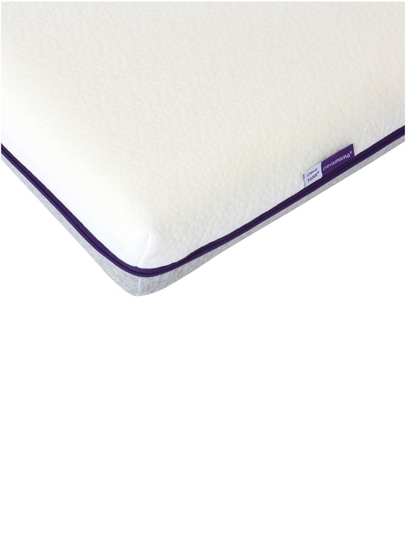 Clevamama ClevaFoam Support Mattress - Increased AirFlow - 70 x 140 x 9 cm - Cot Bed Size  - Image 2