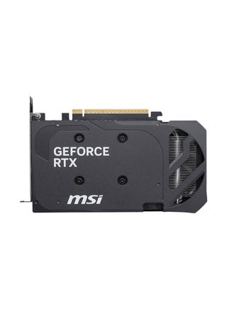 بطاقة الرسوميات MSI GeForce RTX 5050 SHADOW 2X OC سعة 8GB GDDR6 – 2560 نواة CUDA، 20Gbps، تعزيز 2602MHz، مروحتان TORX 5.0 مزدوجتان، PCIe 5.0 x16، 3× DP 2.1 + HDMI 2.1، DLSS 4، تتبع الأشعة، ألعاب 1080p/1440p GPU | 912-V538-008 - view 4