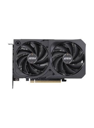 بطاقة الرسوميات MSI GeForce RTX 5050 SHADOW 2X OC سعة 8GB GDDR6 – 2560 نواة CUDA، 20Gbps، تعزيز 2602MHz، مروحتان TORX 5.0 مزدوجتان، PCIe 5.0 x16، 3× DP 2.1 + HDMI 2.1، DLSS 4، تتبع الأشعة، ألعاب 1080p/1440p GPU | 912-V538-008 - view 2