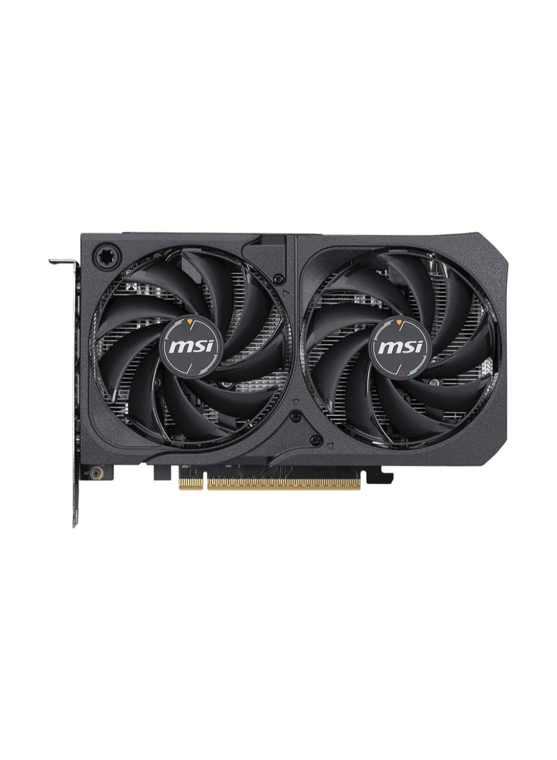 إم اس أي MSI GeForce RTX 5050 SHADOW 2X OC 8GB GDDR6 Graphics Card – 2560 CUDA Cores, 20Gbps, Boost 2602MHz, Dual TORX 5.0 Fans, PCIe 5.0 x16, 3× DP 2.1 + HDMI 2.1, DLSS 4, Ray Tracing, 1080p/1440p Gaming GPU | 912-V538-008 - Image 2