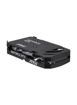بطاقة الرسوميات MSI GeForce RTX 5050 SHADOW 2X OC سعة 8GB GDDR6 – 2560 نواة CUDA، 20Gbps، تعزيز 2602MHz، مروحتان TORX 5.0 مزدوجتان، PCIe 5.0 x16، 3× DP 2.1 + HDMI 2.1، DLSS 4، تتبع الأشعة، ألعاب 1080p/1440p GPU | 912-V538-008 - view 3