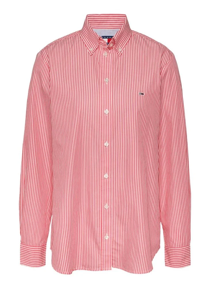 TOMMY JEANS Oversized Button Down Shirt