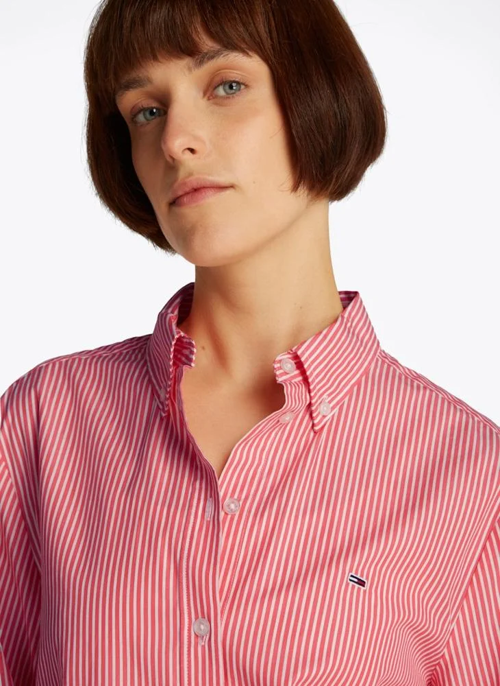 TOMMY JEANS Oversized Button Down Shirt