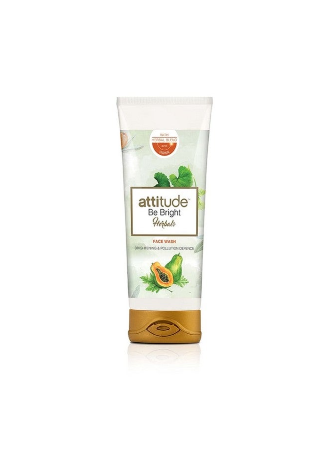 Amway Attitude Be Bright Herbals Exfoliating Face Wash, 100ml Pack - Image 1