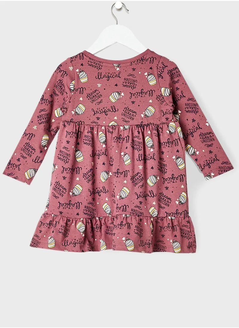 NAME IT Kids Printed Dress