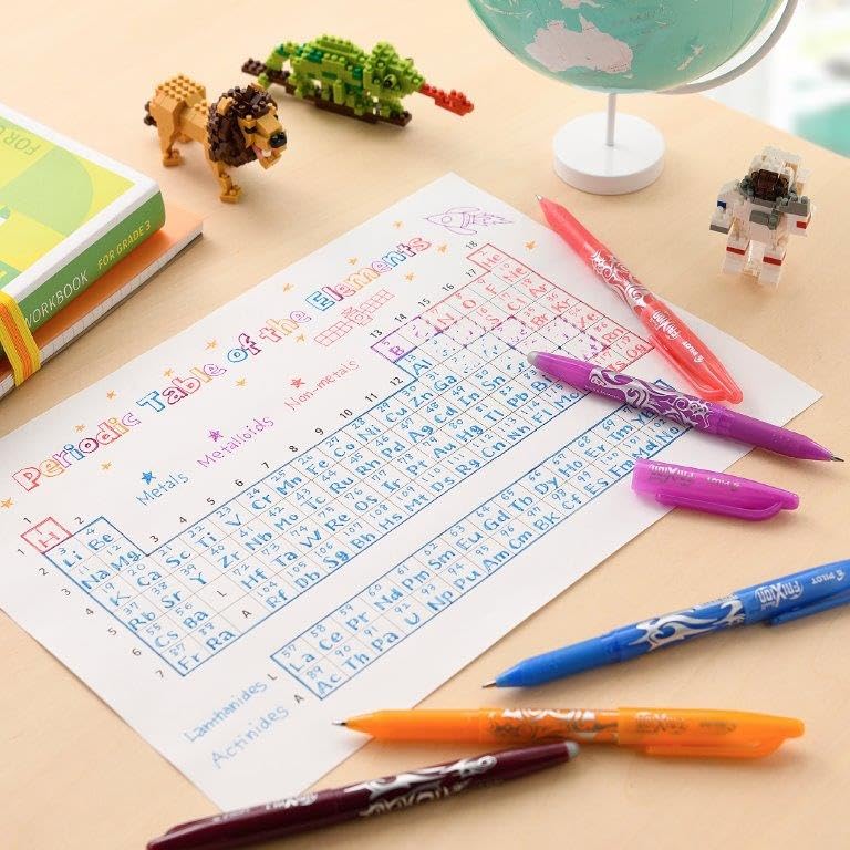 Pilot Frixion Erasable Rollerball Pen - Black Single - Image 2