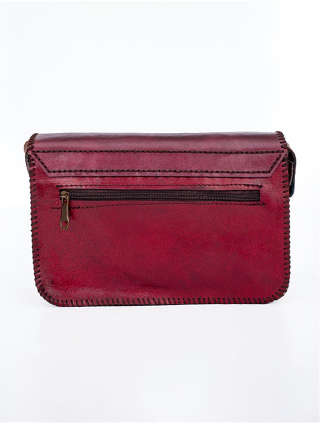 Sheer - Fashionable Leather Crossbody Bag - Image 1