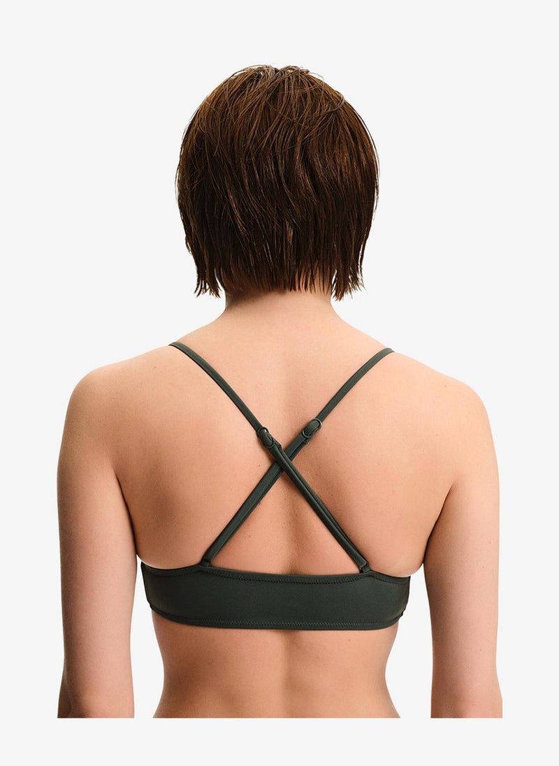 Penti Women Bralette Green Bikini Top - Image 2